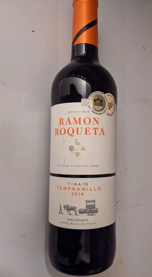 Ramon Roqueta Tempranillo 2018 Vörösbor
