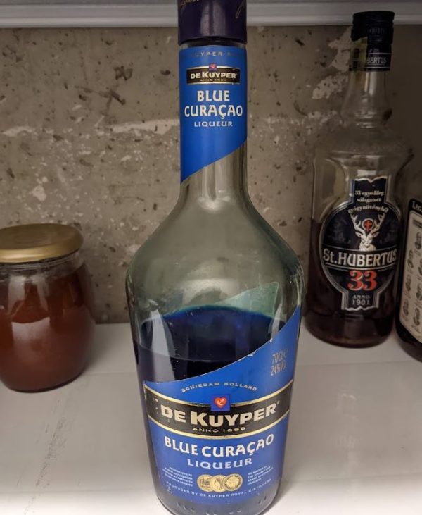 Du Kuyoer Blue Curracao Likőr