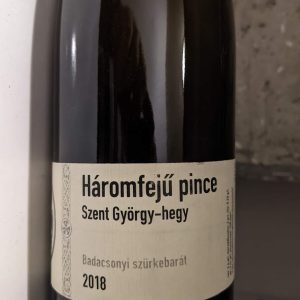 Háromfejű Szürkebarát 2018 Fehérbor