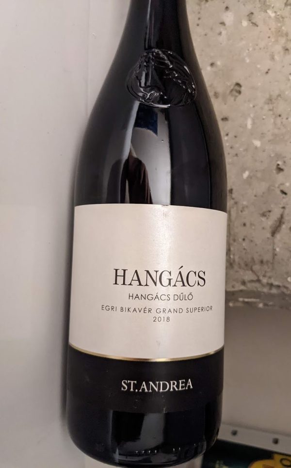 Hangács St. Andrea Bikavér 2018 Vörösbor