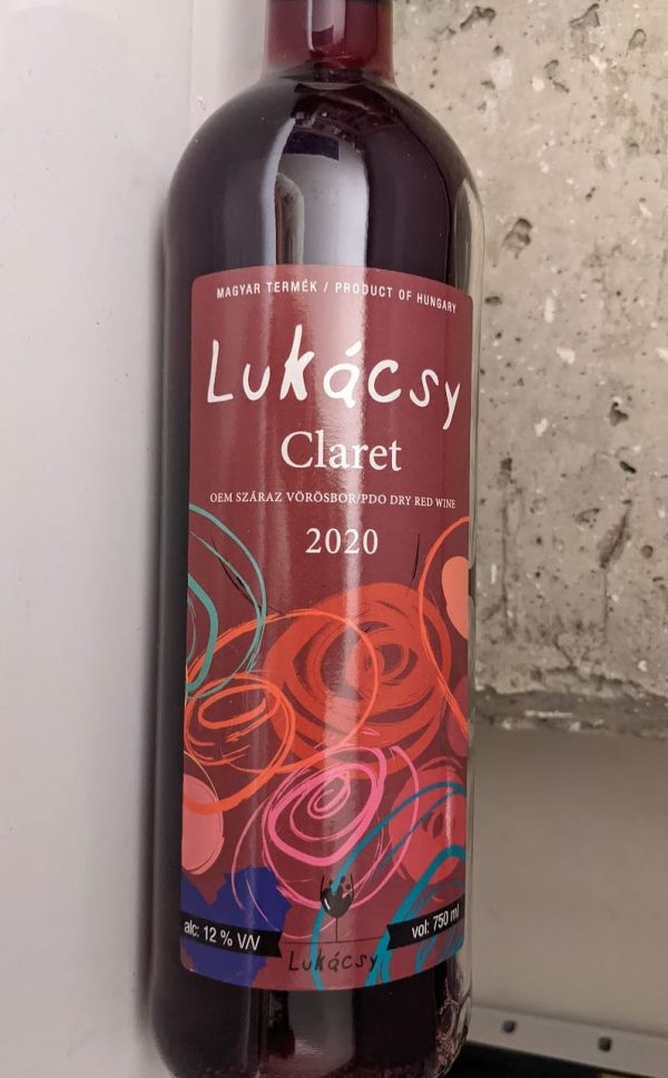 Lukácsy Claret 2020 Vörösbor