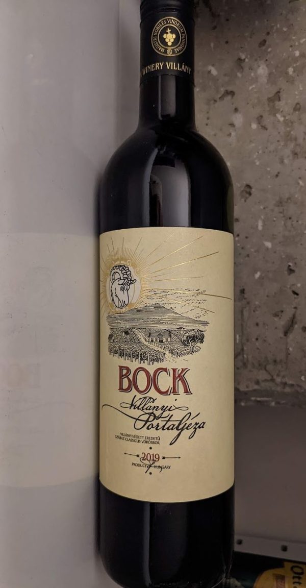 Bock PortoGéza 2019 Vörösbor
