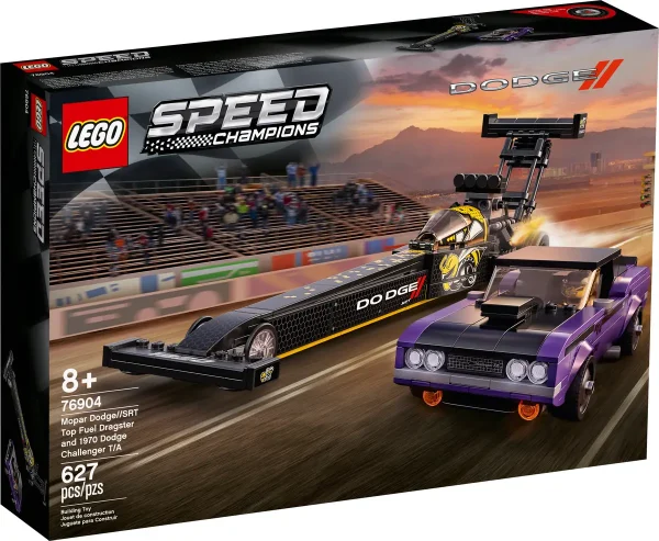 Speed Champions: SRT Top Fuel Dragster and Dodge Challenger (76904)